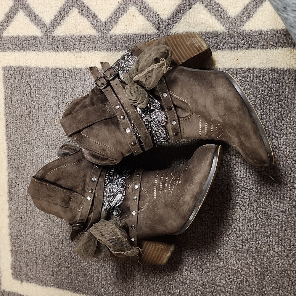 Sparkly Booties